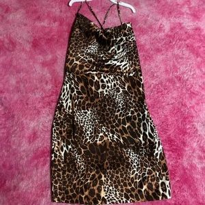 Oh Polly cheetah dress